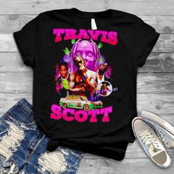 Vintage 90s Bootleg Style T-Shirt , Travis Scott Hiphop Shirt , Nascar Racing Tee , Unisex Oversized T-Shirt , Streetwea