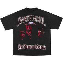 Darth Maul Star Wars Homage T-shirt - The Phantom Menace , Vintage Bootleg Inspired Tee , 90s Inspired Throwback Tee , G