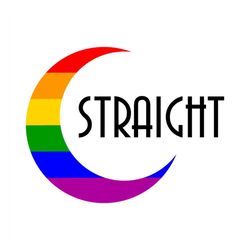 Straight Lgbt Design Svg, Lgbt Svg, Rainbow Svg, Gay Svg, Lesbian Svg, Love Is Love Svg, Boy Love Svg, Gay Png, Straight