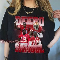 Deebo Samuel 90s Vintage Bootleg Shirt, Football Vintage Sweatshirt 90s, Vintage Hoodie, Vintage Graphic Tees, 90s Shirt