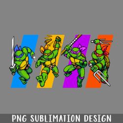 ninja turtles pixel art arcade PNG Download
