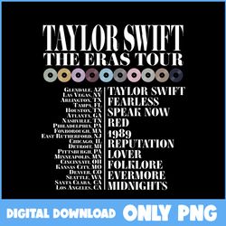 Taylor Swift Png, Taylor Swift The Eras Tour Png, Taylor Swift Presents Png, The Eras Tour Png, Taylor Png, Swift Png