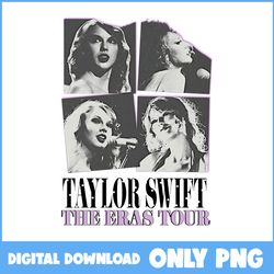 Taylor Swift The Eras Tour Png, Retro The Eras Tour Taylor Swift Png, Taylor Swift Concert Png, Taylor Swift Albums Png