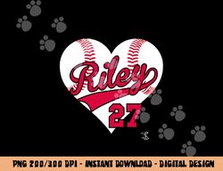 Austin Riley Baseball Heart Gameday png, sublimation copy