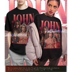 JOHN DELUCA Vintage Shirt, John DeLuca Homage Tshirt, John DeLuca Fan Tees, John DeLuca Retro 90s Sweater, John DeLuca M