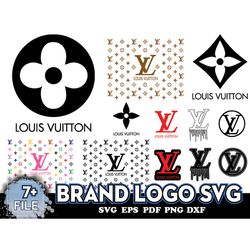 Louis Vuitton Logo, LV Logo, Louis Vuitton Symbol, Louis Vuitton SVG, Louis Vuitton Clipart, Brand Logo ,Famous Logo