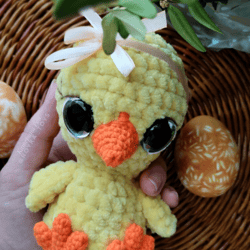 Easter Chick, handmade, crochet