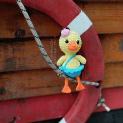 Duck, crochet, handmade