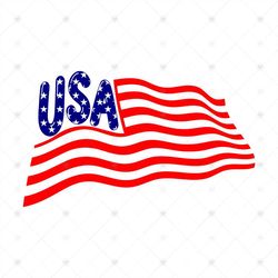 Usa Flag Design Svg, Independence Day Svg, 4th Of July Svg, America Svg, Patriotic Svg, July 4th Svg, Fourth Of July Svg