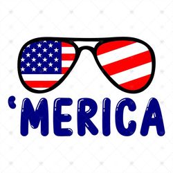 Merica Glasses Svg, Independence Day Svg, Merica Svg, Glasses Svg, Merica Sublimation, 4th Of July Svg, America Svg, Pat