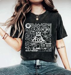 Fall Out Boy Tattoo Shirt, Fall Out Boy Doodle Art Shirt, Vintage