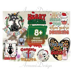 Design Christmas SVG Sublimation Bundle, Christmas Svg, Xmas Svg, Christmas Cut Files