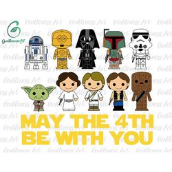May The 4th Be With You Svg, Television Series Svg, Space Travel Svg, Science Fiction Svg, This Is The Way, Be With You,