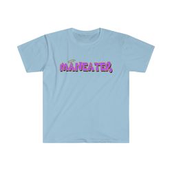 Funny Y2K TShirt - MANEATER 2000s Doll Style Tee - Meme Gift for Her
