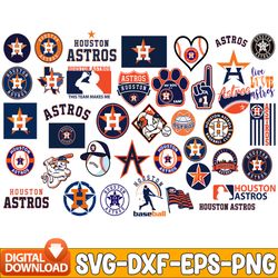 Bundle 40 Files Houston Astros Baseball Team svg , Houston Astros Svg, MLB Team  svg, MLB Svg, Png, Dxf, Eps, Jpg, Insta