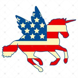 Unicorn America Svg, Independence Day Svg, Unicorn Svg, Unicorn Png, Unicorn Fly Svg, Unicorn Design, Unicorn Shirt, 4th