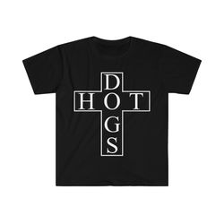 Jesus Cross Hot Dogs Funny Parody T Shirt