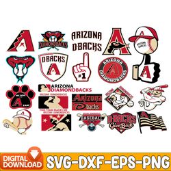 Bundle 22 Files Arizona Diamondbacks Baseball Team Svg, Arizona Diamondbacks Svg, MLB Team  svg, MLB Svg, Png, Dxf, Eps,