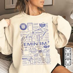 Eminem Shirt, Eminem Album, Eminem Band Shirt, Eminem Music Tour Nov Trending Sweatshirt