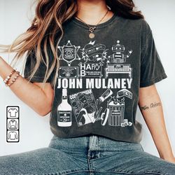 John Mulaney Doodle Art Shirt, Vintage John Mulaney Album Lyrics Art Tattoo Sweatshirt Hoodie Tour 2023 Concerts DA3005D