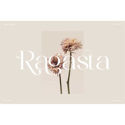 Ragasta Minimalist Serif Font, minimalist font, font serif, modern font download, classic font ,