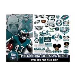 Philadelphia Eagles Svg Bundle, Eagles Logo Svg, Football Svg, NFL Svg