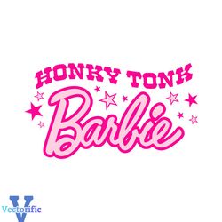 Honky Tonk Barbie SVG Western Barbie SVG Digital Cricut File