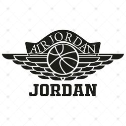 Air Jordan Ball Svg