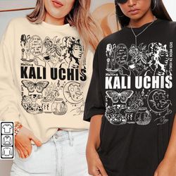 Kali Uchis Doodle Art Shirt, Vintage Red Moon In Venus Merch Album Lyrics Sweatshirt Hoodie, Retro Kali Uchis Tour 2023