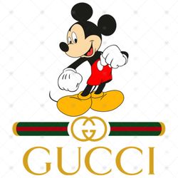 Gucci Mickey Mouse Logo Svg