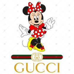 Gucci Minnie Mouse Logo Svg