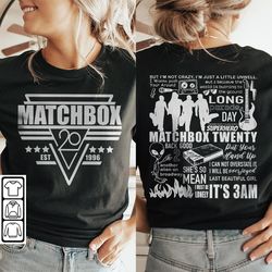matchbox twenty doodle art shirt, 2 side vintage matchbox twenty merch lyrics album sweatshirt hoodie, matchbox twenty t