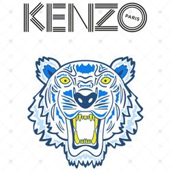 Kenzo Paris Lion Head Svg