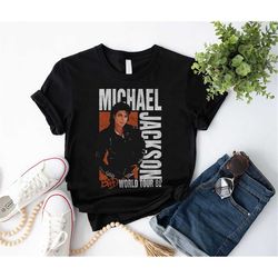 Michael Jackson Bad Tour 88 T-Shirt, Michael Jackson Shirt Fan Gifts, Michael Jackson Vintage Shirt, Michael Jackson Tou
