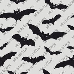 Halloween Bats Seamless pattern/ Digital paper/ Digital Halloween bats/ Bats scrapbook/Cosplay digital/ Halloween svg
