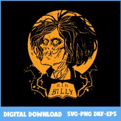 Halloween Disney Rip Billy Svg, Rip Billy Svg, Skull Svg, Disney Svg, Halloween Svg, Png Eps Dxf Digital File
