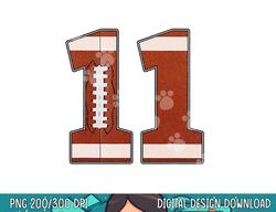 11th Birthday Football 11 Year Old Boys Kids Retro png, sublimation copy