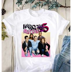 Rock Band Maroon 5 Unisex Shirt, Maroon 5 Band Concert Merch Tshirt, Maroon 5 2023 World Tour Shirt, Graphic Maroon 5 Ba