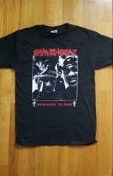 Gravediggaz  Nowhere to Run  90s Hip Hop Mens Tshirt Size USA Unisex Heavy Cotton
