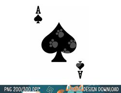 Ace Of Spades png, sublimation - Playing Card Poker Halloween Costume png, sublimation copy