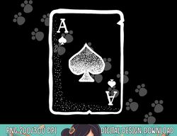 Ace of Spades Poker Playing Card Halloween Costume png, sublimation copy