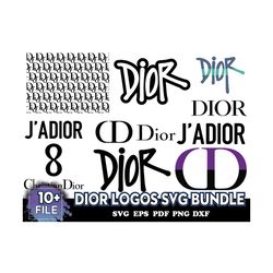 Dior Logos Svg Bundle, Dior Svg, Christian Dior Svg, Dior Logo Svg
