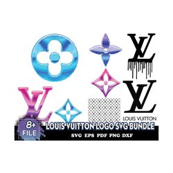 Louis Vuitton Logo Svg Bundle, Trending Svg, Louis Vuitton Svg