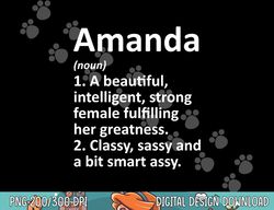 AMANDA Definition Personalized Name Funny Christmas Gift  png,sublimation copy