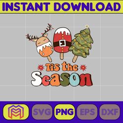Christmas Png, Sublimation Santa Claus Reindeer Holiday Png, Vibes Merry Bright Mama, Dead Inside Season Frosty Rainbow