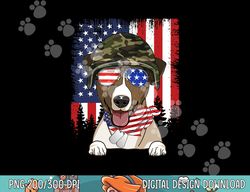 American Flag 4th of July Jack Russell Terrier Veteran Dog  png,sublimation copy
