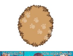 Animal Fur Belly Halloween Costume For Monkey, Bear or Dog png, sublimation copy