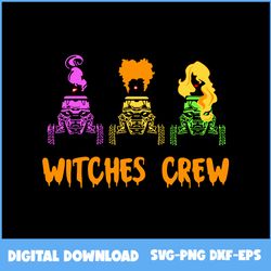 Jeep Hocus Pocus Witches Crew Svg, Jeep Svg, Hocus Pocus Svg, Witch Svg, Halloween Svg, Png Eps Dxf File