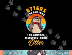 Awesome Otter Costume Cute Easy Animal Zoo Halloween Gift png, sublimation copy