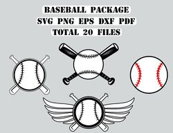 Baseball design svg, png, dxf, pdf, eps, Clipart, T-shirt design, Cup design, Digital Download